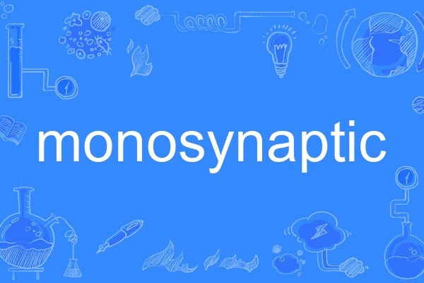 monosynaptic monosynaptic