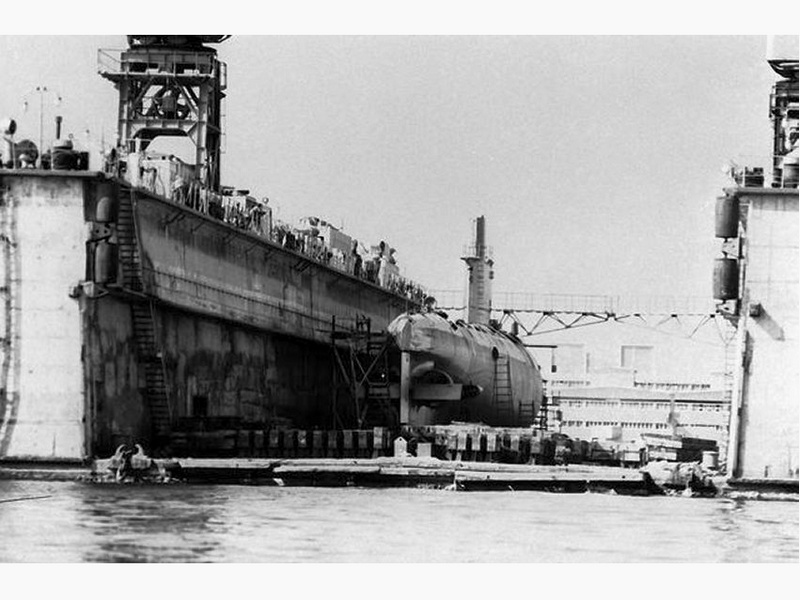 蘇聯建造中的633型潛艇