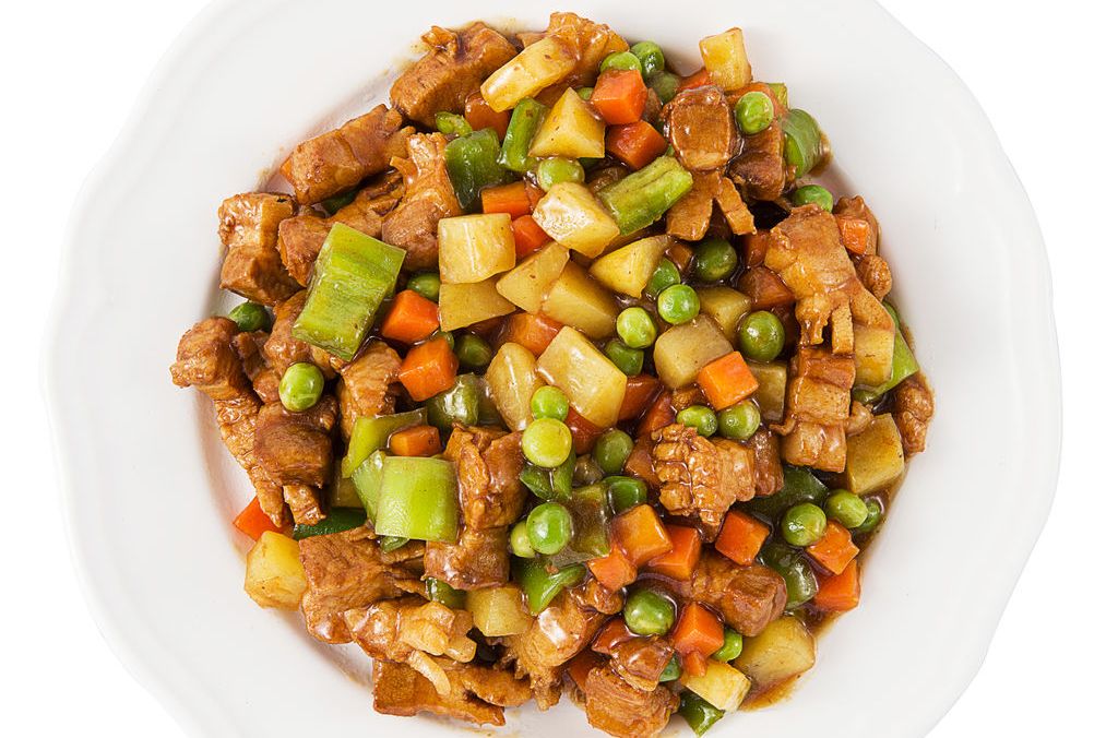 三寶肉丁 三寶肉丁