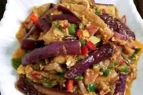 回鍋茄子肉 回鍋茄子肉