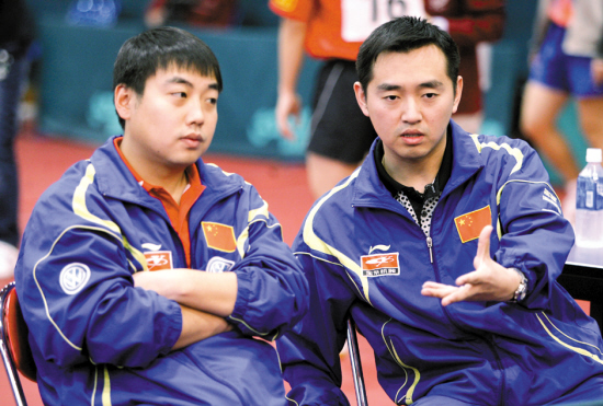 中國乒壇雙子星