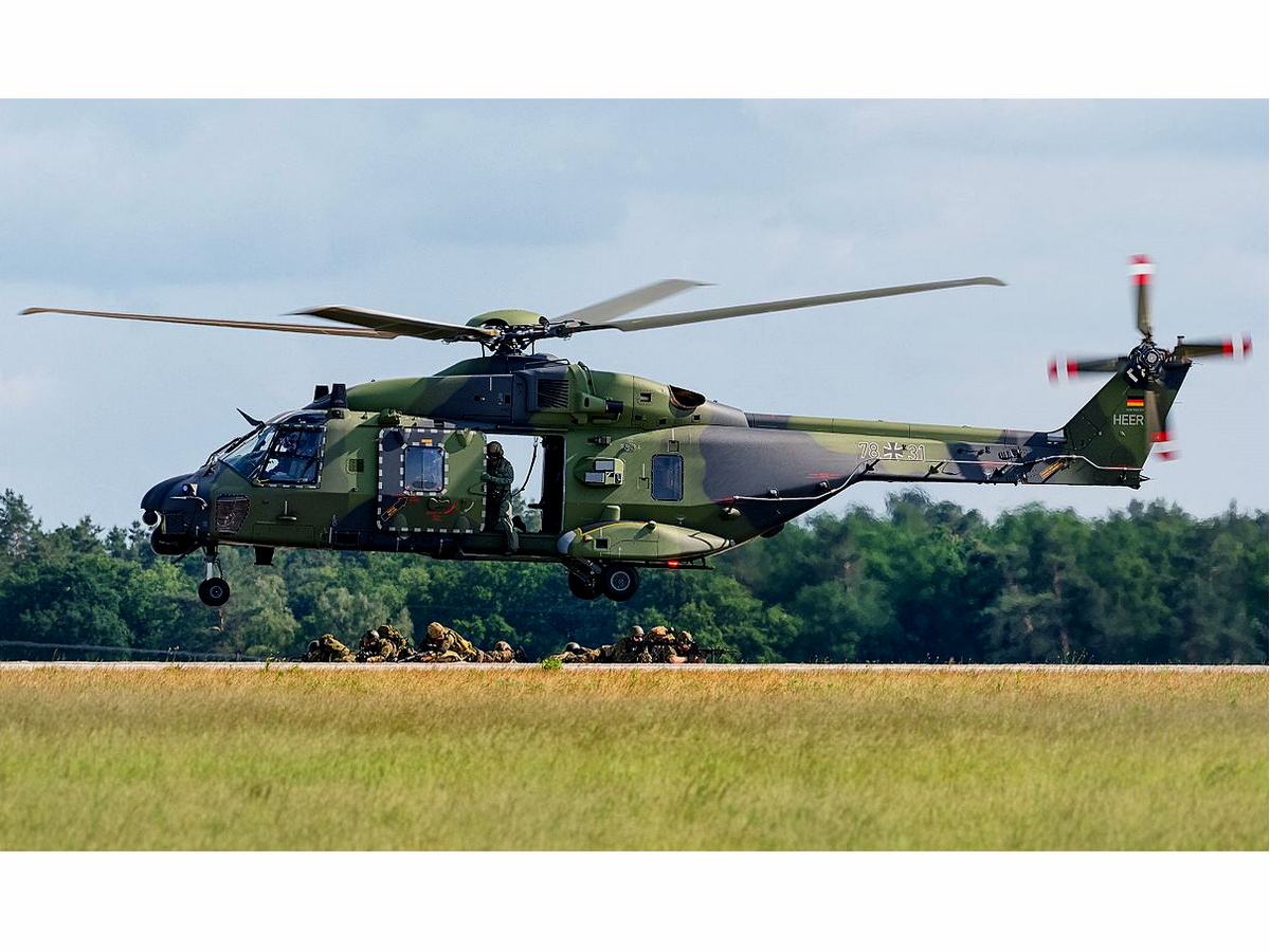 德國裝備的NH-90/TTH直升機
