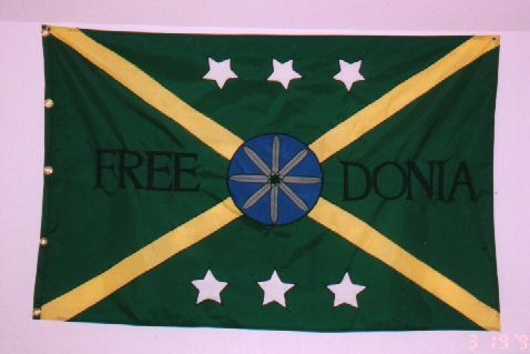 自由多尼雅公國國旗