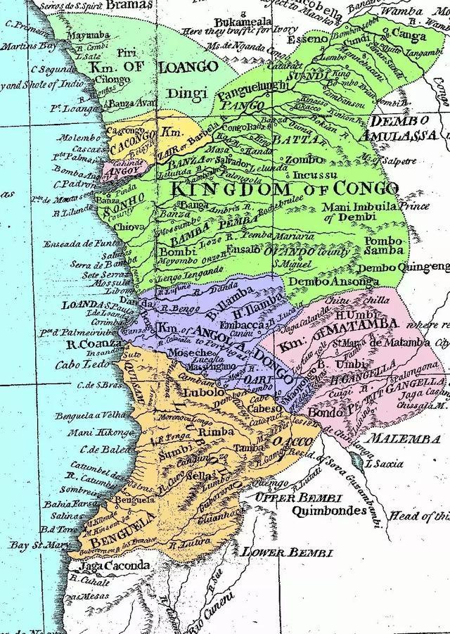 剛果王國一直同南面的安哥拉保持敵對關係