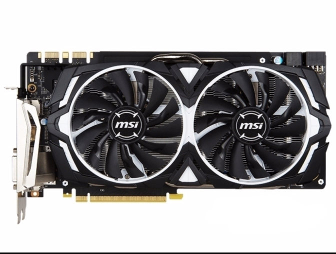 微星GeForce GTX 1080 ARMOR 8G OC 微星GeForce GTX 1080 ARMOR 8G OC