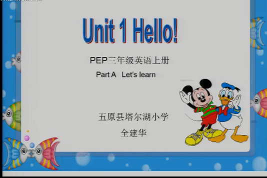 unit 1 Hello Part A Let\x27s learn unit 1 Hello Part A Let\x27s learn
