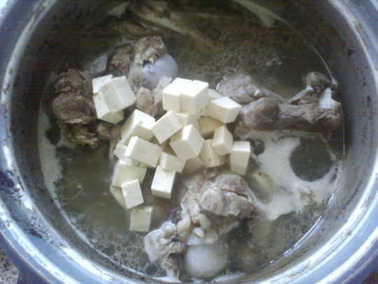 豆腐豬骨湯