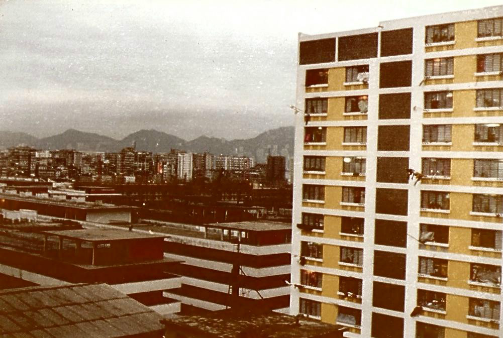 1980年代的元洲街邨第六座