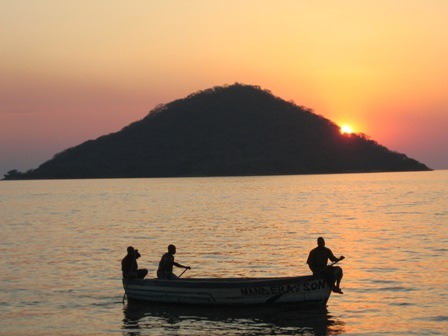 馬拉威湖晚景