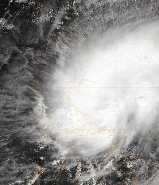 熱帶風暴天秤 衛星雲圖