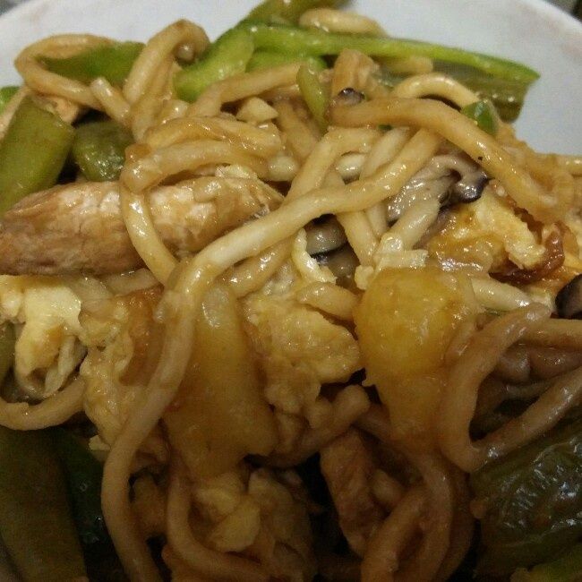 雜蔬燜面 雜蔬燜面