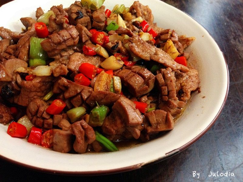 小炒腰花 小炒腰花