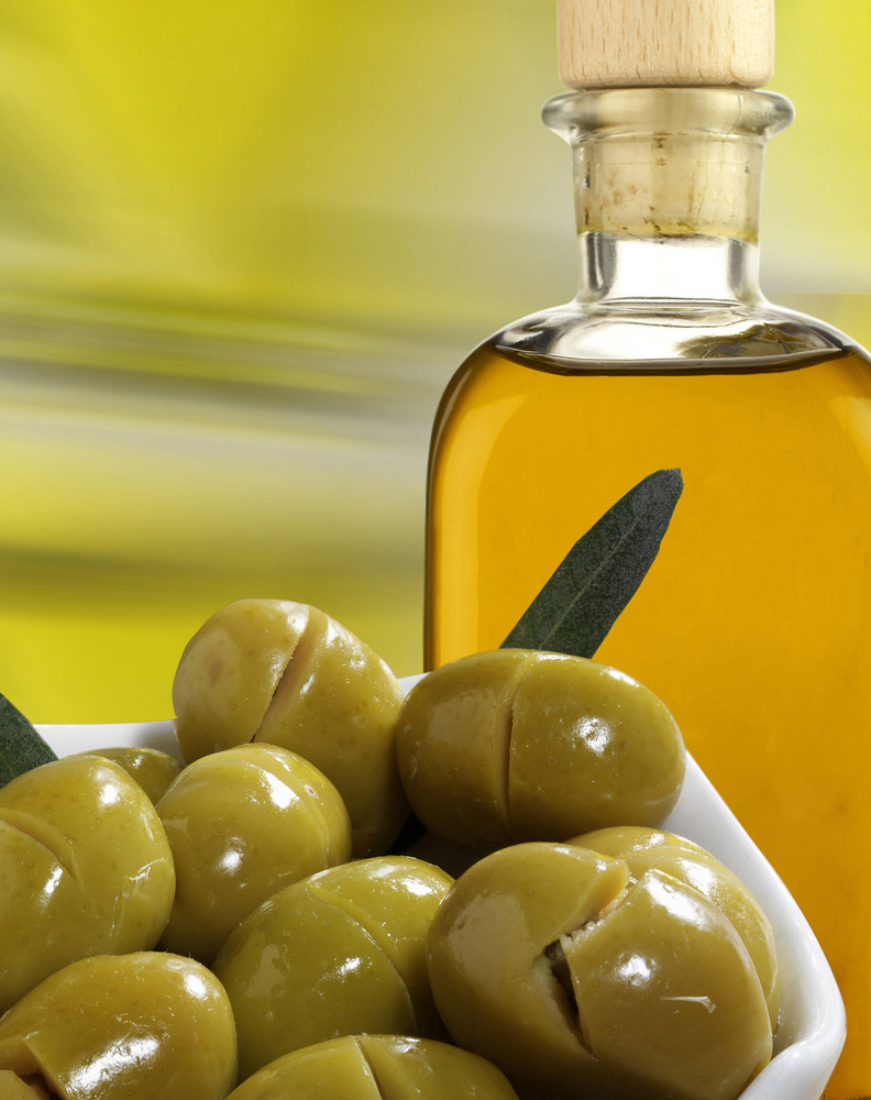 橄欖果實和橄欖油