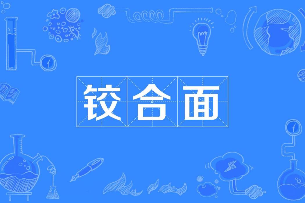 鉸合面 鉸合面