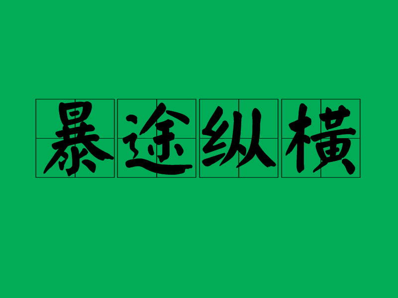 暴途縱橫 暴途縱橫