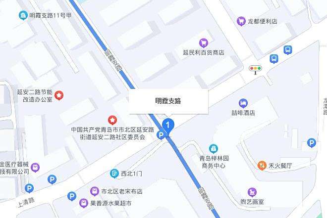 明霞支路