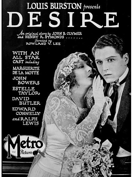 Desire(1923年美國無聲劇情電影) Desire(1923年美國無聲劇情電影)