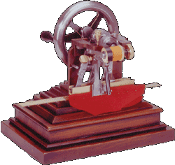 　伊萊亞斯·豪(Elias Howe)發明的縫紉機