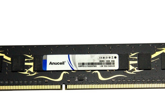 Anucell 2GB DDR3 1333（亞洲龍）