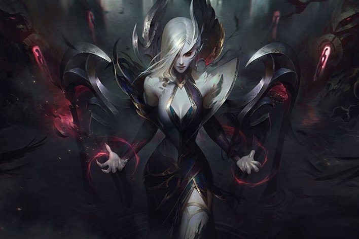 至尊魔女(遊戲《英雄聯盟》中的莫甘娜皮膚) 至尊魔女(遊戲《英雄聯盟》中的莫甘娜皮膚)