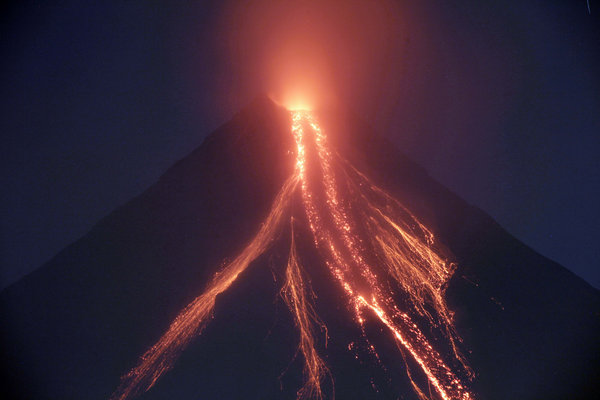 馬容火山噴發景觀