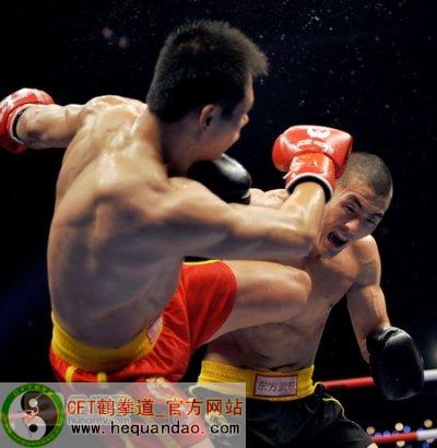 中國拳手獲勝