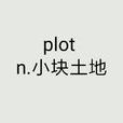 plot(英文單詞) plot(英文單詞)
