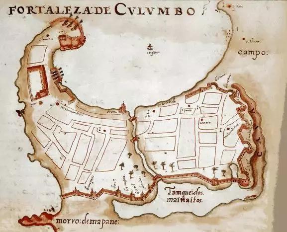 葡萄牙人建立的科倫坡要塞