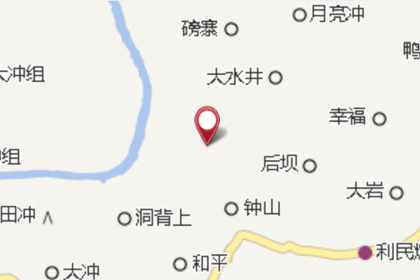 洞背後