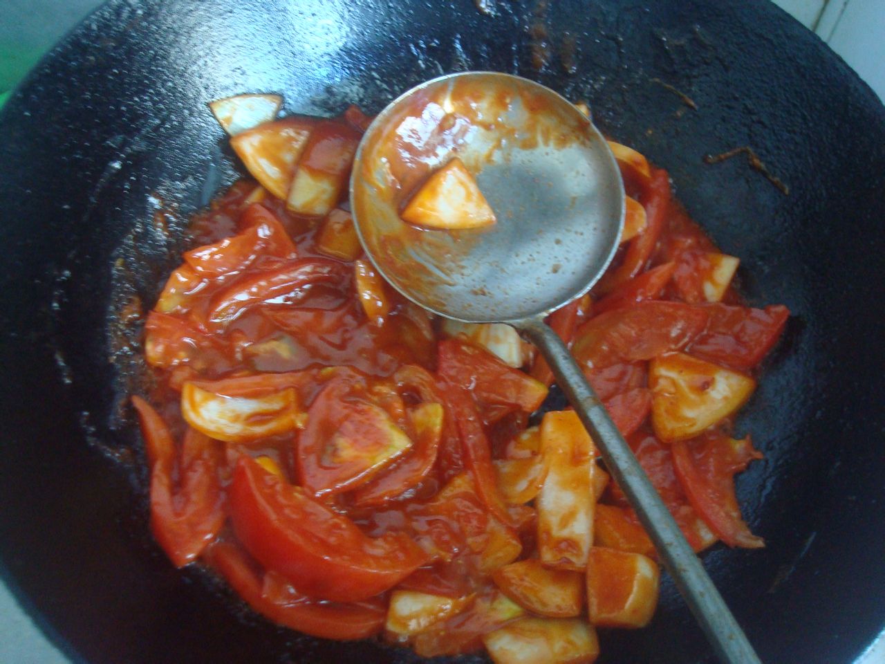 番茄青魚（罐頭做法）