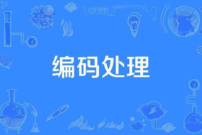 編碼處理 編碼處理