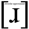 齒齦近音 齒齦近音