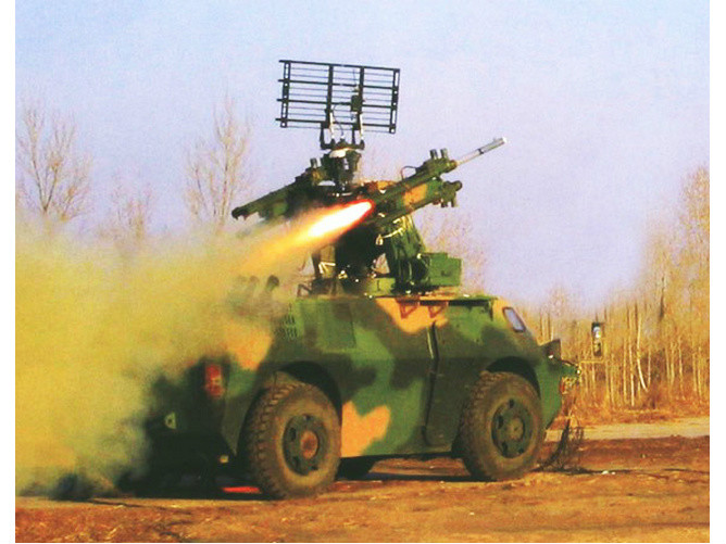 FLV-1車載防空飛彈系統發射