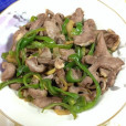 尖椒炒豬心 尖椒炒豬心