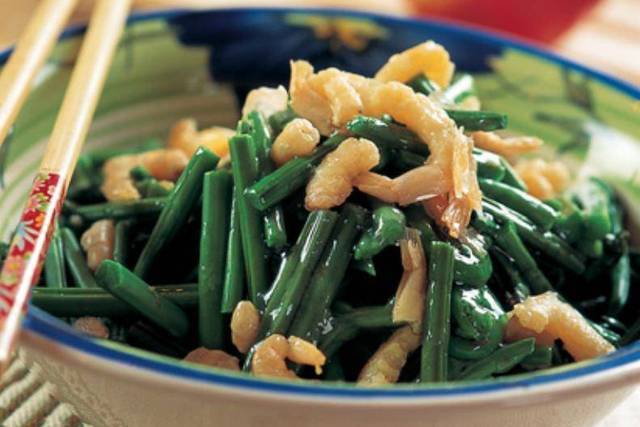 海米炒蕨菜 海米炒蕨菜