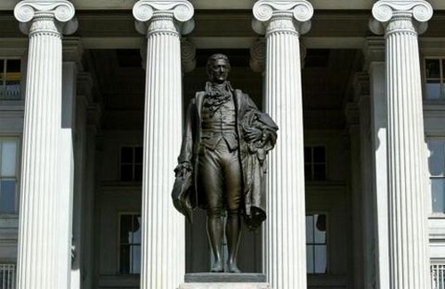 亞歷山大·漢密爾頓雕像