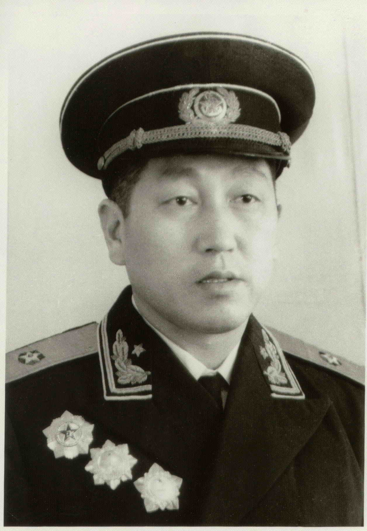 鄭國仲1955年授軍銜照片