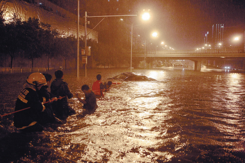 2012年北京特大暴雨是60年來最嚴重的一次。