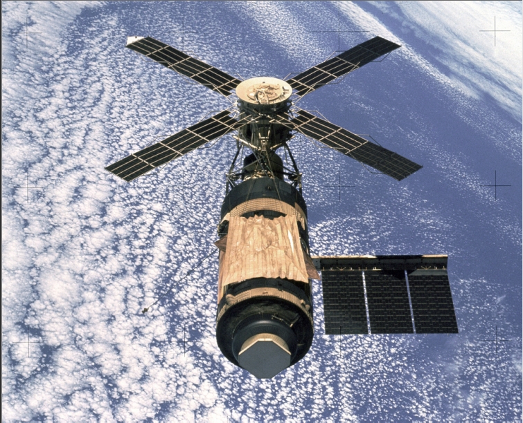土星5號最後一次任務所發射的天空實驗室