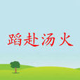 蹈赴湯火 蹈赴湯火