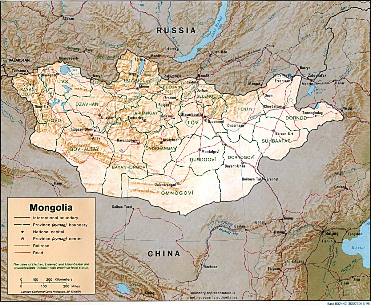 外蒙古地區