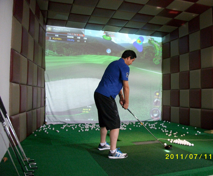 單屏模擬高爾夫