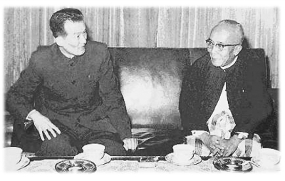 20世紀50年代，鄧拓接見緬甸新聞代表團