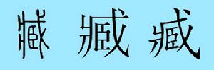 臧(漢語漢字)