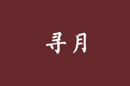 尋月(赫連皓月創作網路小說) 尋月(赫連皓月創作網路小說)