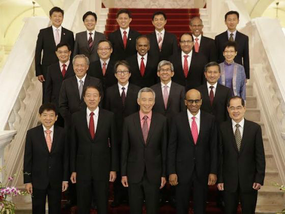 新加坡內閣主要成員