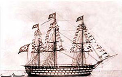 世界最大木質軍艦馬赫姆迪葉號