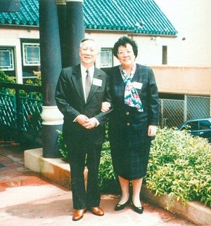 田小琳（右）林燾先生（左）