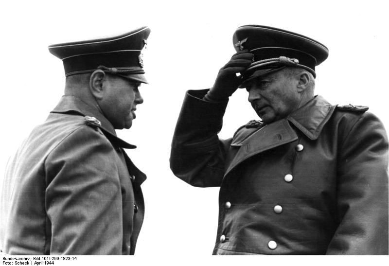 克魯格1944年在法國