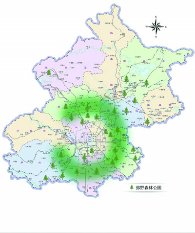 京津冀生態過渡帶